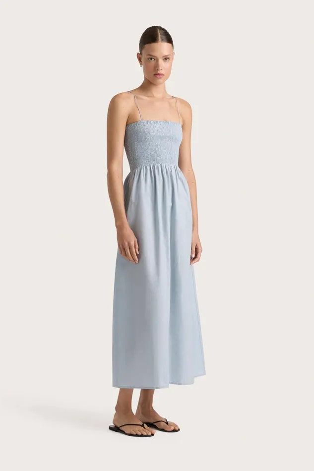 Faithfull The Brand Dresses Tergu Maxi Dress Sky Blue 8211 Women