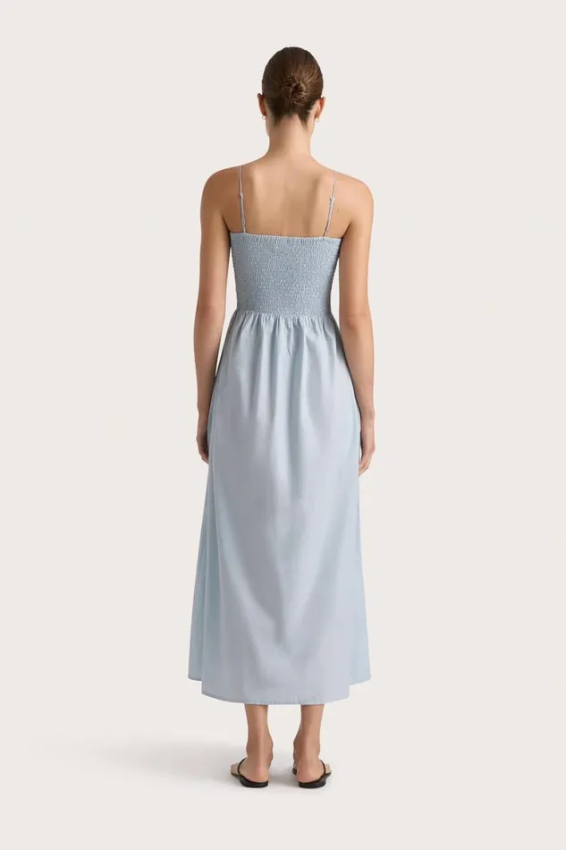 Faithfull The Brand Dresses Tergu Maxi Dress Sky Blue 8211 Women