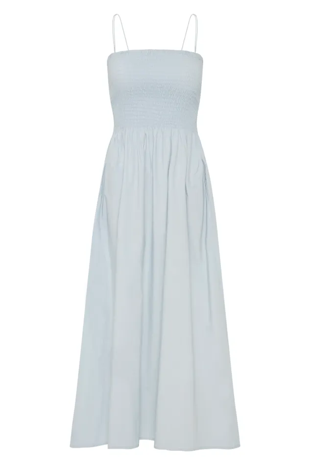 Faithfull The Brand Dresses Tergu Maxi Dress Sky Blue 8211 Women