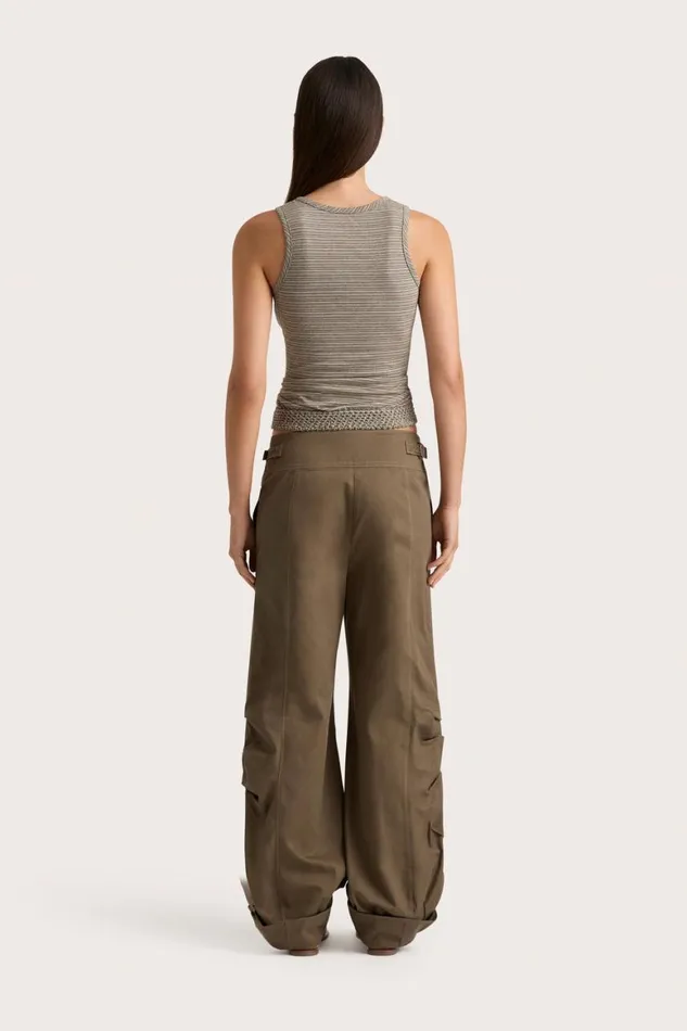 Faithfull The Brand Pants Calais Pant Walnut 8211 Women