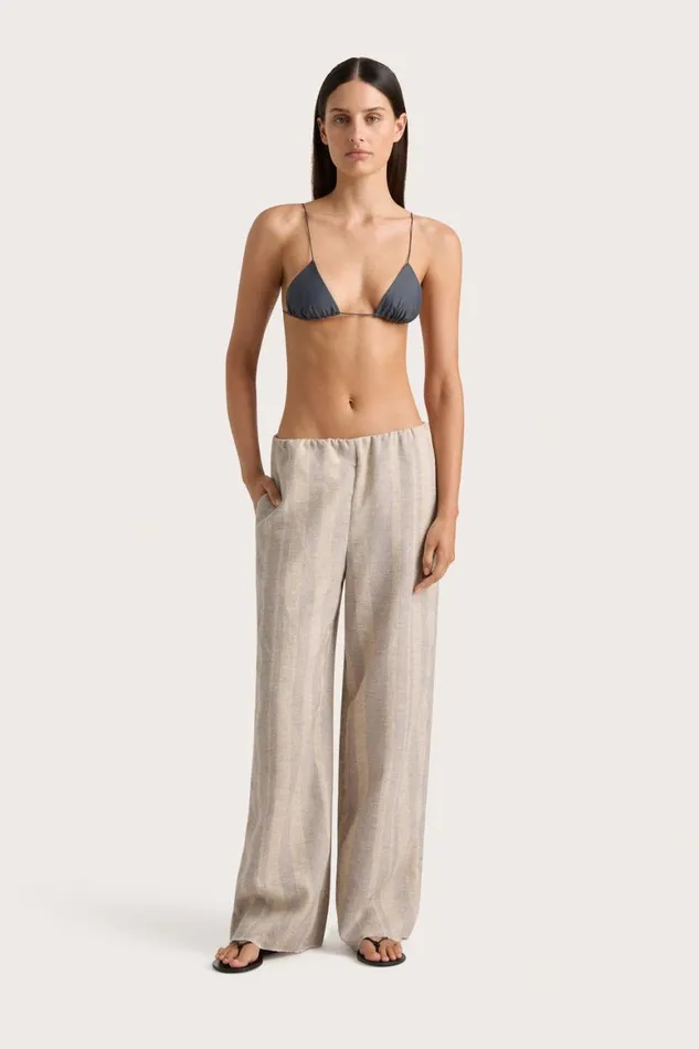 Faithfull The Brand Pants Sao Paulo Pant Sand Sky Stripe 8211 Women