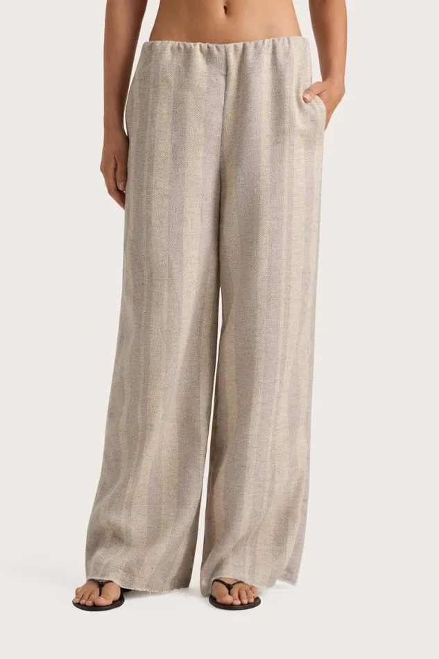 Faithfull The Brand Pants Sao Paulo Pant Sand Sky Stripe 8211 Women Faithfull The Brand Pants Sao Paulo Pant Sand Sky Stripe 8211 Women