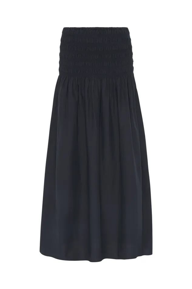 Faithfull The Brand Skirts and Shorts Baia Midi Skirt Black 8211 Women Faithfull The Brand Skirts and Shorts Baia Midi Skirt Black 8211 Women