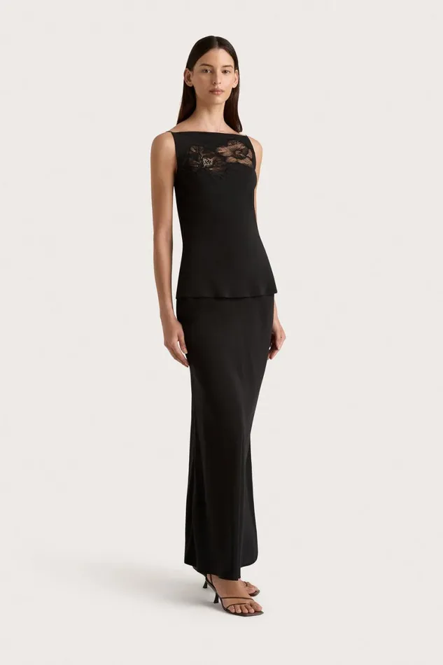 Faithfull The Brand Skirts and Shorts Biarritz Maxi Skirt Black 8211 Women