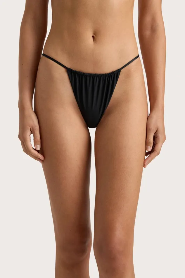 Faithfull The Brand Swim Elea Bikini Bottom Black 8211 Women Faithfull The Brand Swim Elea Bikini Bottom Black 8211 Women