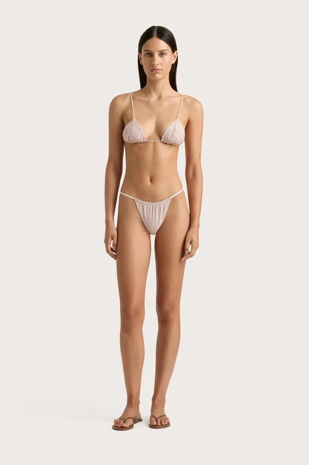 Faithfull The Brand Swim Elea Bikini Bottom Oliander Blush 8211 Women