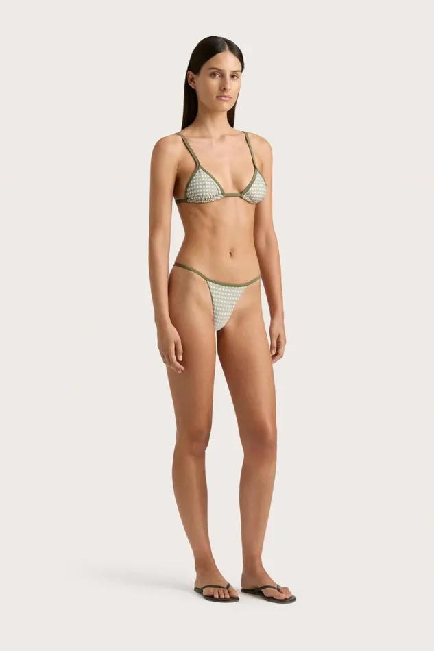 Faithfull The Brand Swim Manon Bikini Bottom Oliander Khaki 8211 Women Faithfull The Brand Swim Manon Bikini Bottom Oliander Khaki 8211 Women