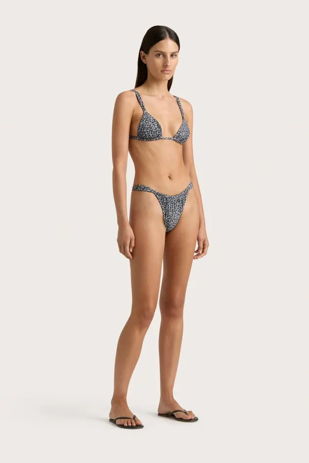 Faithfull The Brand Swim Mary Bikini Top Amanylis Charred Navy 8211 Women Faithfull The Brand Swim Mary Bikini Top Amanylis Charred Navy 8211 Women