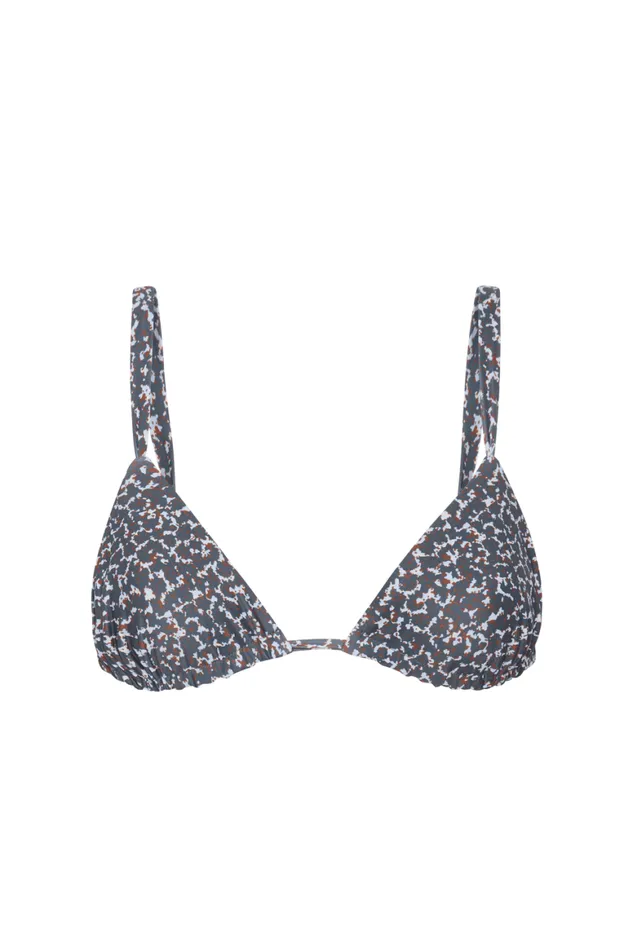 Faithfull The Brand Swim Mary Bikini Top Amanylis Charred Navy 8211 Women Faithfull The Brand Swim Mary Bikini Top Amanylis Charred Navy 8211 Women
