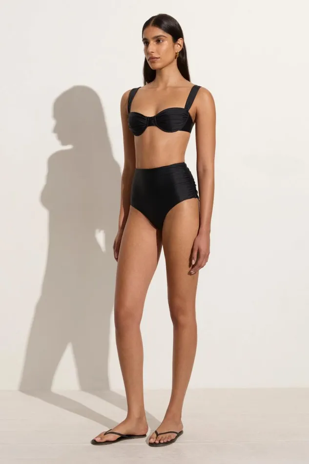 Faithfull The Brand Swim Sol Bikini Top Black 8211 Women Faithfull The Brand Swim Sol Bikini Top Black 8211 Women