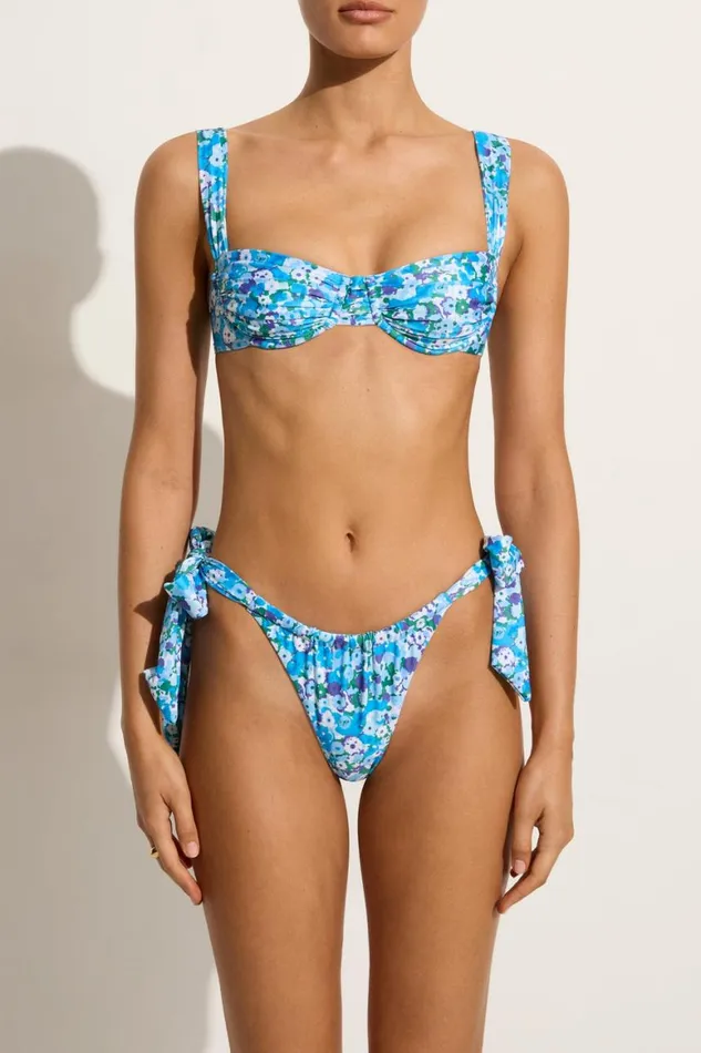 Faithfull The Brand Swim Sol Bikini Top Stellina Floral 8211 Women