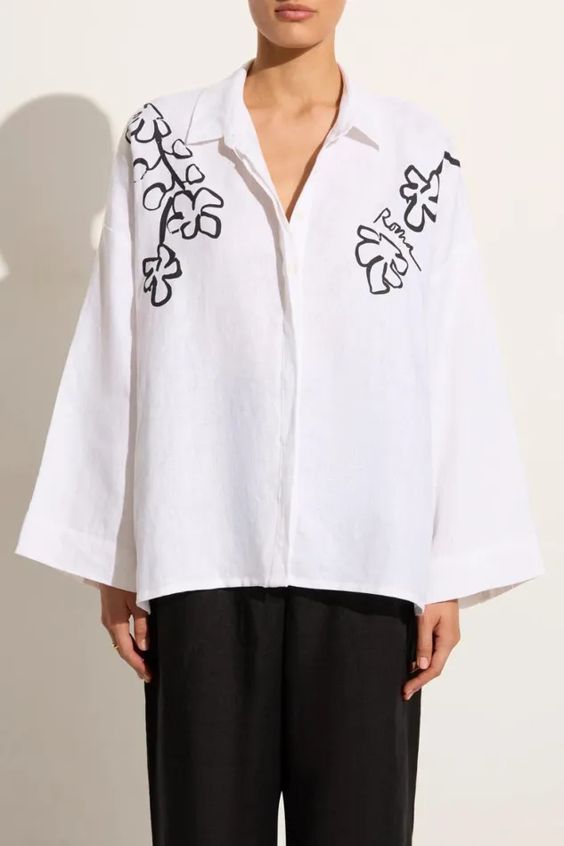 Faithfull The Brand Tops Rossa Shirt Roma 8211 Women Faithfull The Brand Tops Rossa Shirt Roma 8211 Women