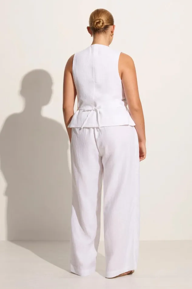 Faithfull The Brand Tops Stanze Vest White 8211 Women Faithfull The Brand Tops Stanze Vest White 8211 Women