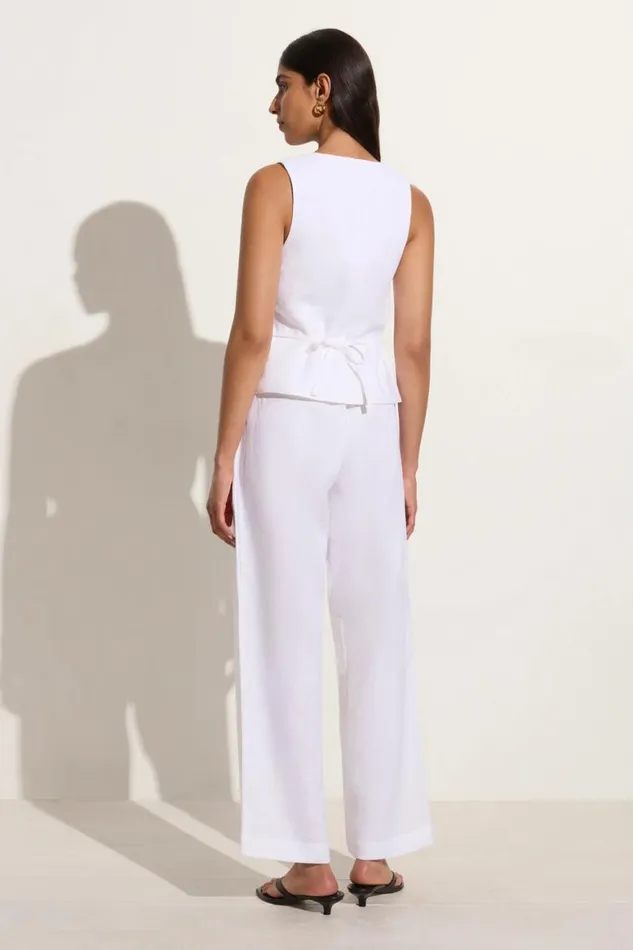 Faithfull The Brand Tops Stanze Vest White 8211 Women Faithfull The Brand Tops Stanze Vest White 8211 Women