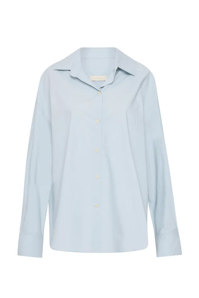 Faithfull The Brand Tops Vieste Shirt Sky Blue 8211 Women Faithfull The Brand Tops Vieste Shirt Sky Blue 8211 Women