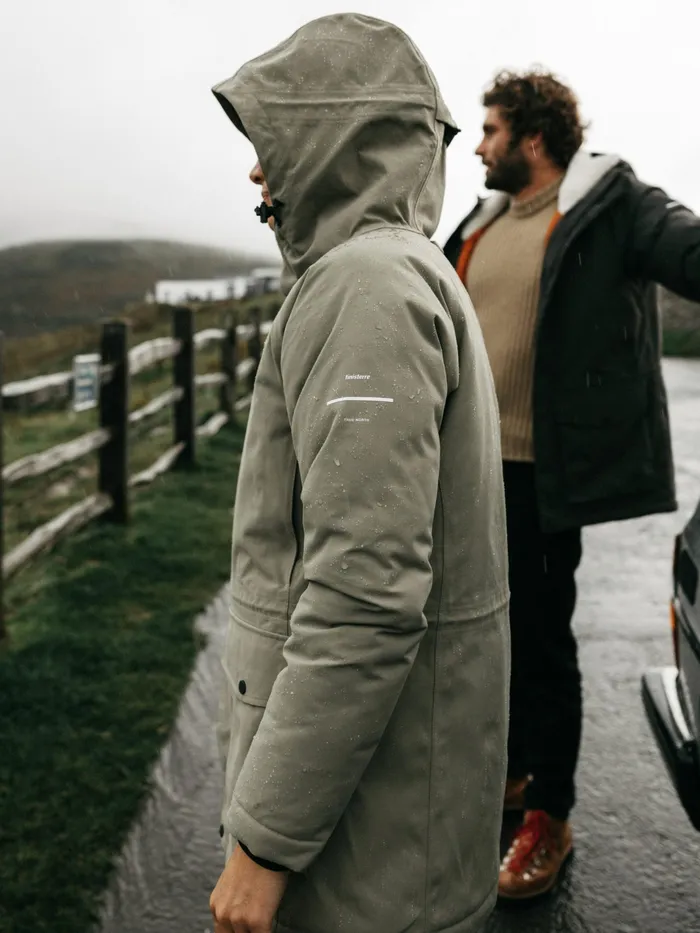 Finisterre Jackets and Coats Women Vellus Parka Jacket Willow Green
