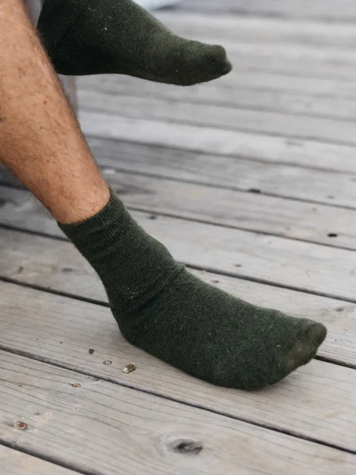 Finisterre Socks MenWomen Original Sock Khaki