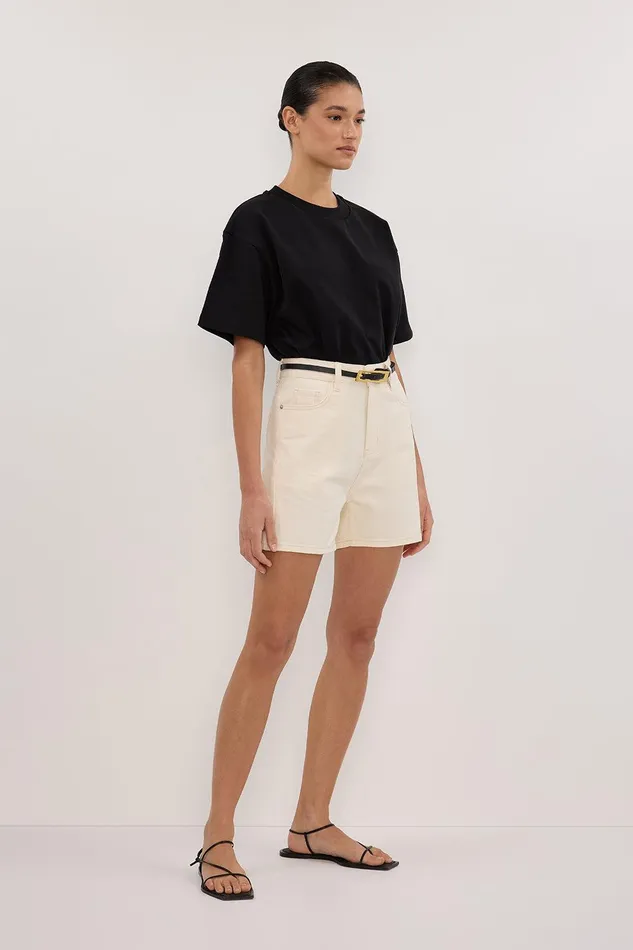 FINN CREAM DENIM SHORT Women DISSH Shorts