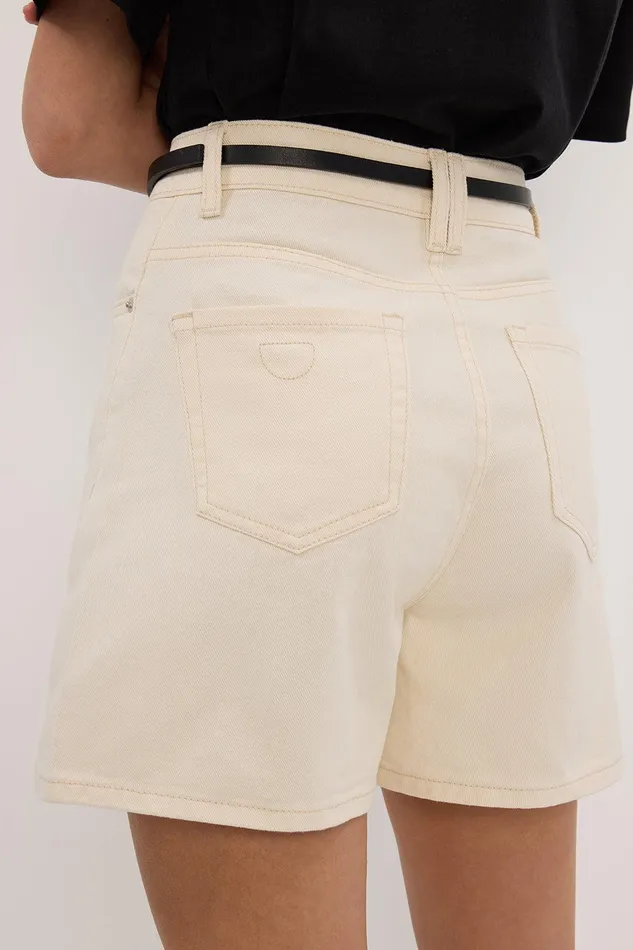 FINN CREAM DENIM SHORT Women DISSH Shorts