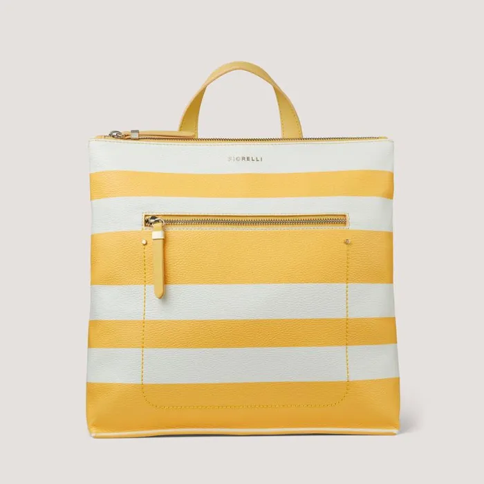 Fiorelli Finley Backpack Yellow Stripe Backpacks Backpacks