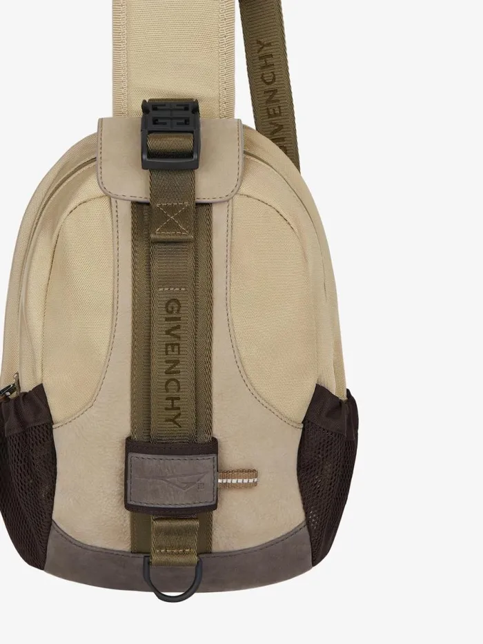 GTrail Bag In Nylon Sand Men Givenchy Crossbody Bags
