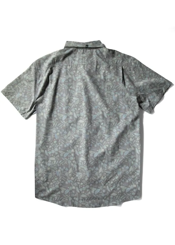 Gardena Eco Ss Shirt Dark Naval Men Vissla Shirts and Flannels
