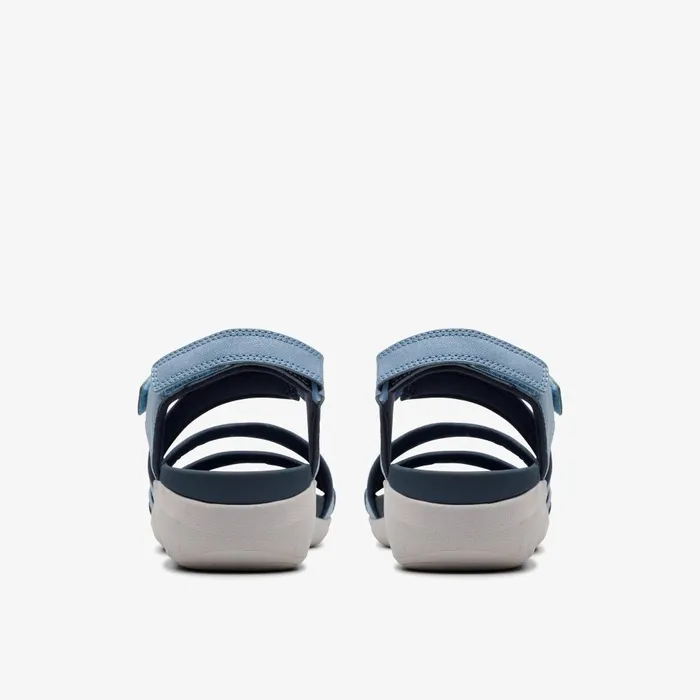 Glide Hi Ella Denim Women Clarks Sandals and Flip Flops