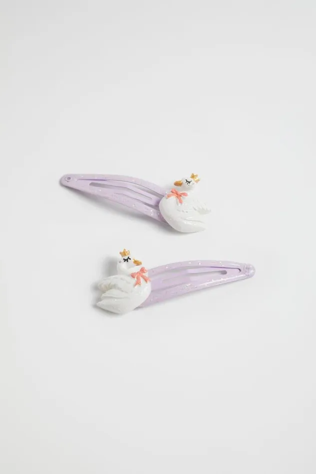 Hair Accessories Girl Seed Heritage Swan Snaps Multi