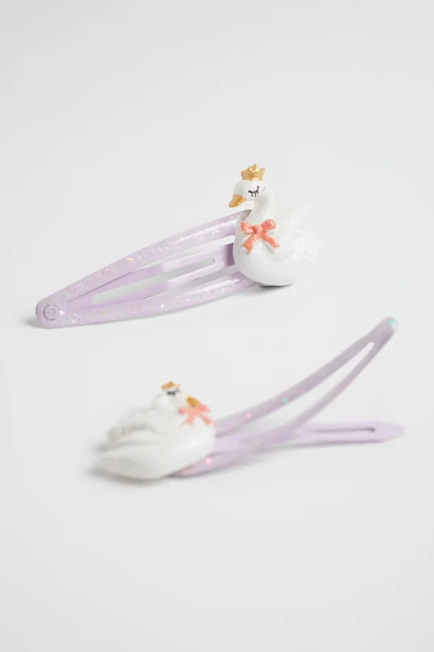 Hair Accessories Girl Seed Heritage Swan Snaps Multi