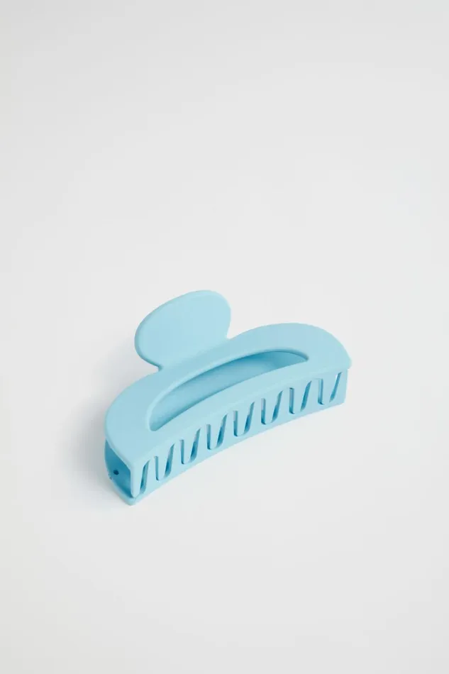 Hair Accessories Woman Seed Heritage Large Hair Claw Shimmer Blue