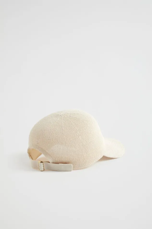 Hats and Gloves Woman Seed Heritage Textured Cap Stone