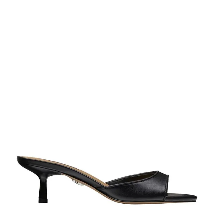 Heels Women Windsor Smith PURSUE BLACK LEATHER HEELS