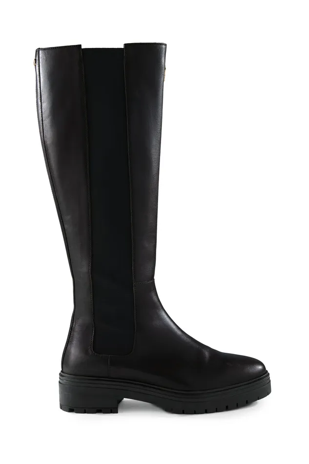 Holland Cooper Astoria Knee Boot Black Women Backpack