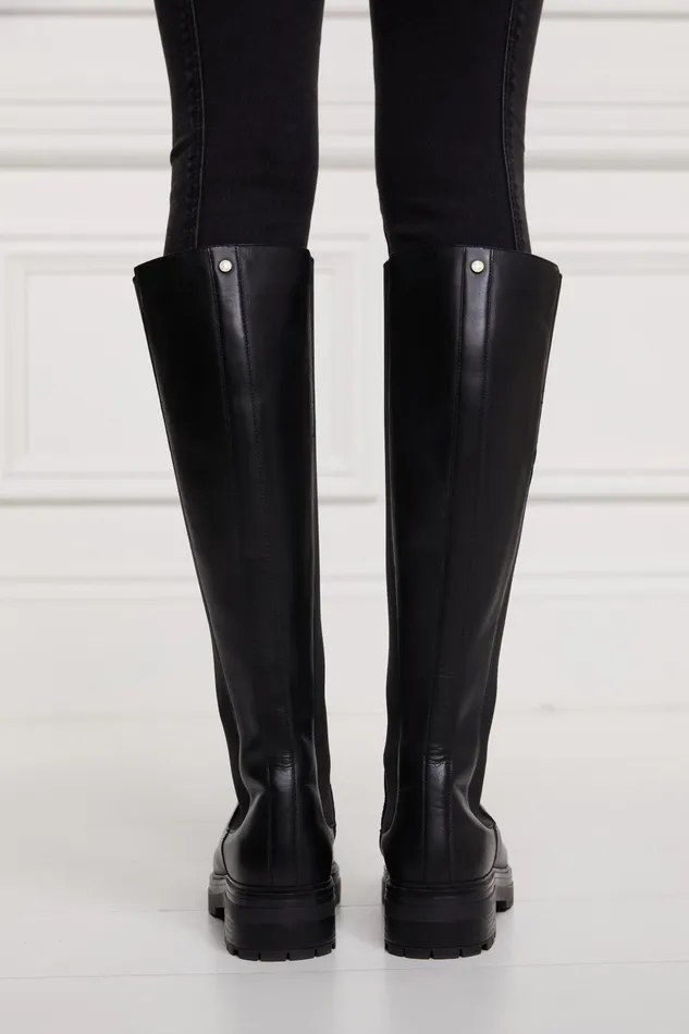 Holland Cooper Astoria Knee Boot Black Women Backpack Holland Cooper Astoria Knee Boot Black Women Backpack