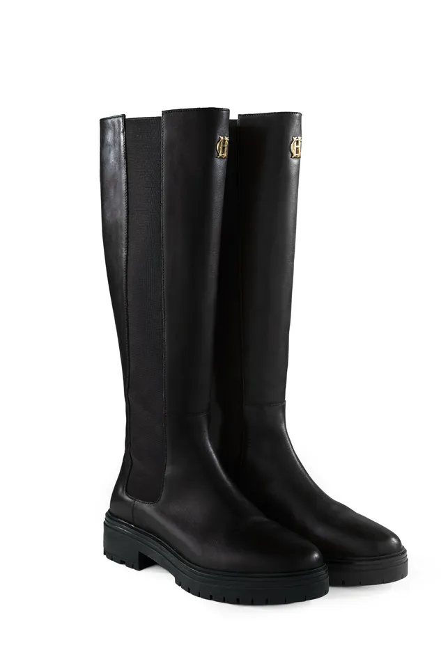 Holland Cooper Astoria Knee Boot Black Women Backpack Holland Cooper Astoria Knee Boot Black Women Backpack