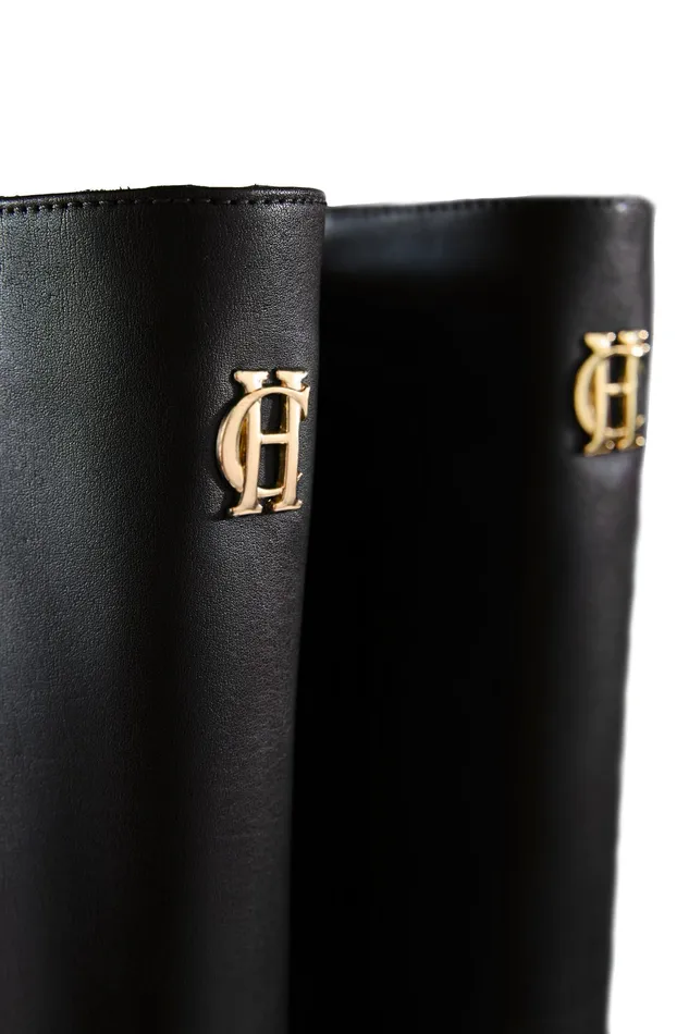 Holland Cooper Astoria Knee Boot Black Women Backpack Holland Cooper Astoria Knee Boot Black Women Backpack