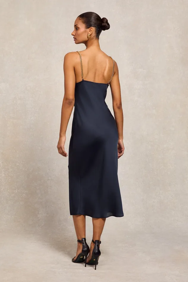 Holland Cooper Aurora Satin Dress Women Dresses