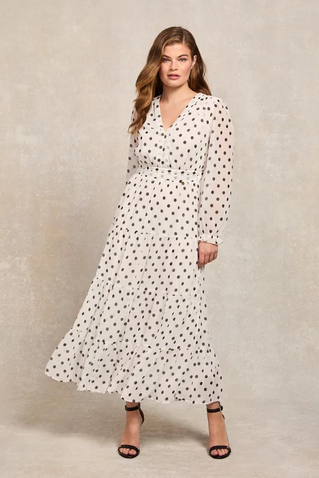 Holland Cooper Bella Tiered Maxi Dress Women Dresses