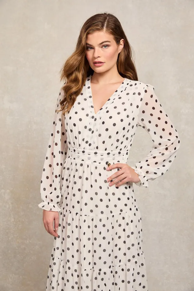 Holland Cooper Bella Tiered Maxi Dress Women Dresses