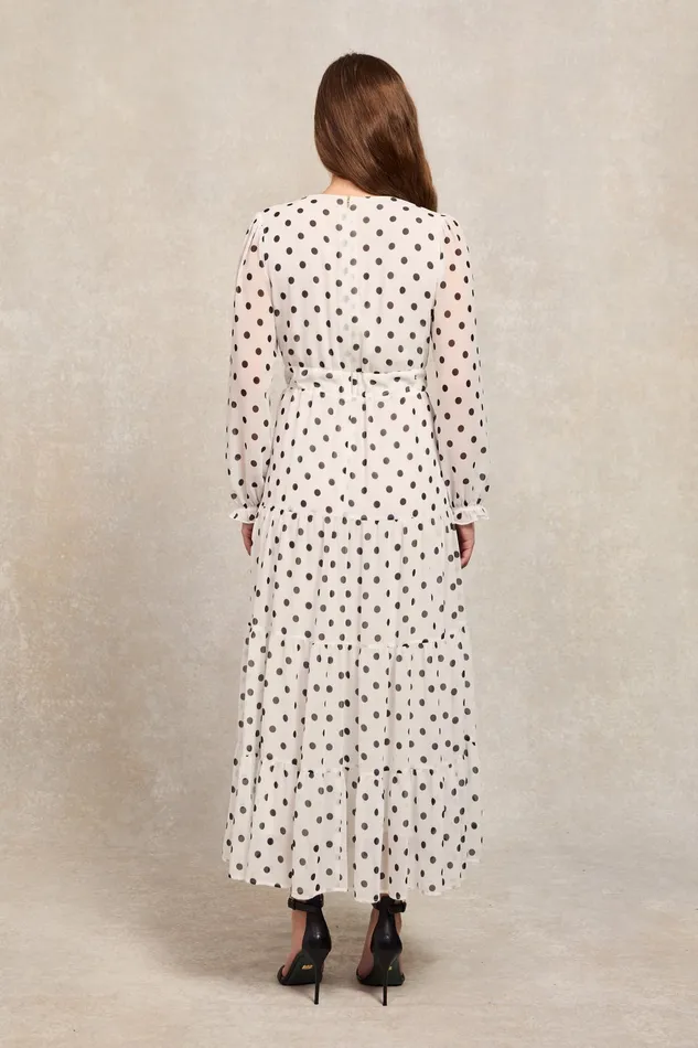 Holland Cooper Bella Tiered Maxi Dress Women Dresses