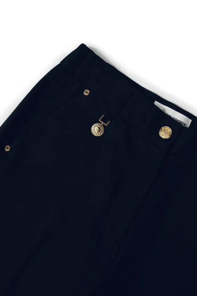 Holland Cooper Bexley Cigarette Trouser Ink Navy Women Trousers Holland Cooper Bexley Cigarette Trouser Ink Navy Women Trousers