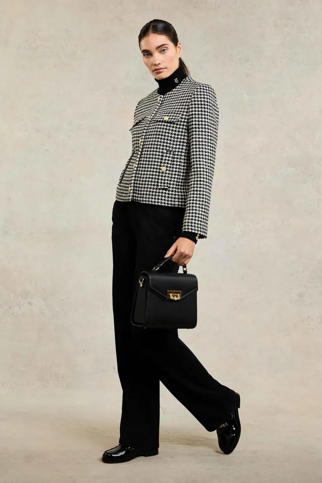 Holland Cooper Chelsea Jacket Houndstooth Women Jackets