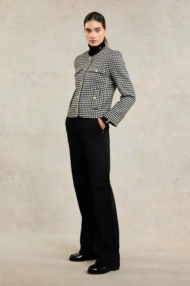 Holland Cooper Chelsea Jacket Houndstooth Women Jackets