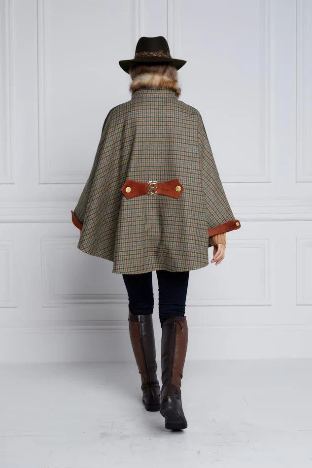 Holland Cooper Chiltern Cape Bredon Tweed Women Tailoring