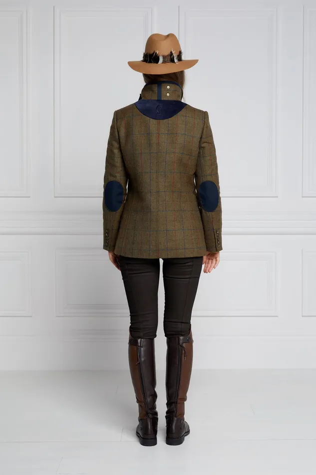 Holland Cooper Country Classic Jacket Glen Green Women Tailoring