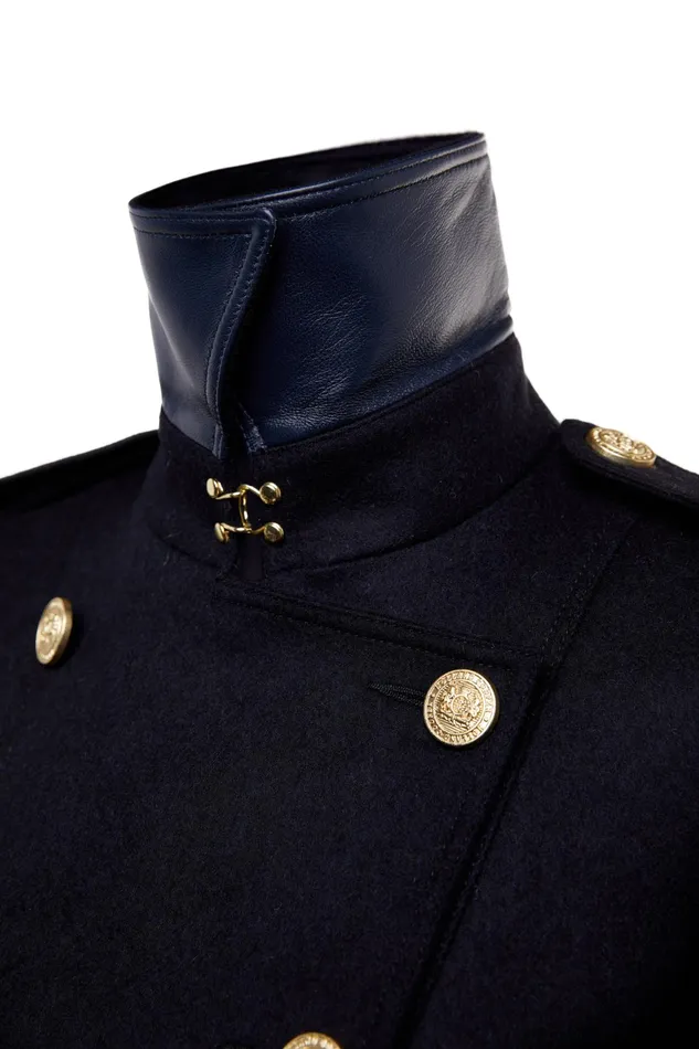 Holland Cooper Full Length Marlborough Trench Coat Soft Navy Women Tailoring