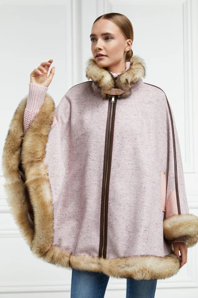 Holland Cooper Gold Label Chiltern Cape Anniversary Pink Women Tailoring