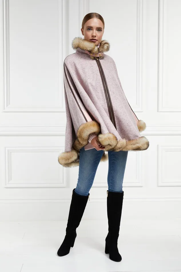 Holland Cooper Gold Label Chiltern Cape Anniversary Pink Women Tailoring