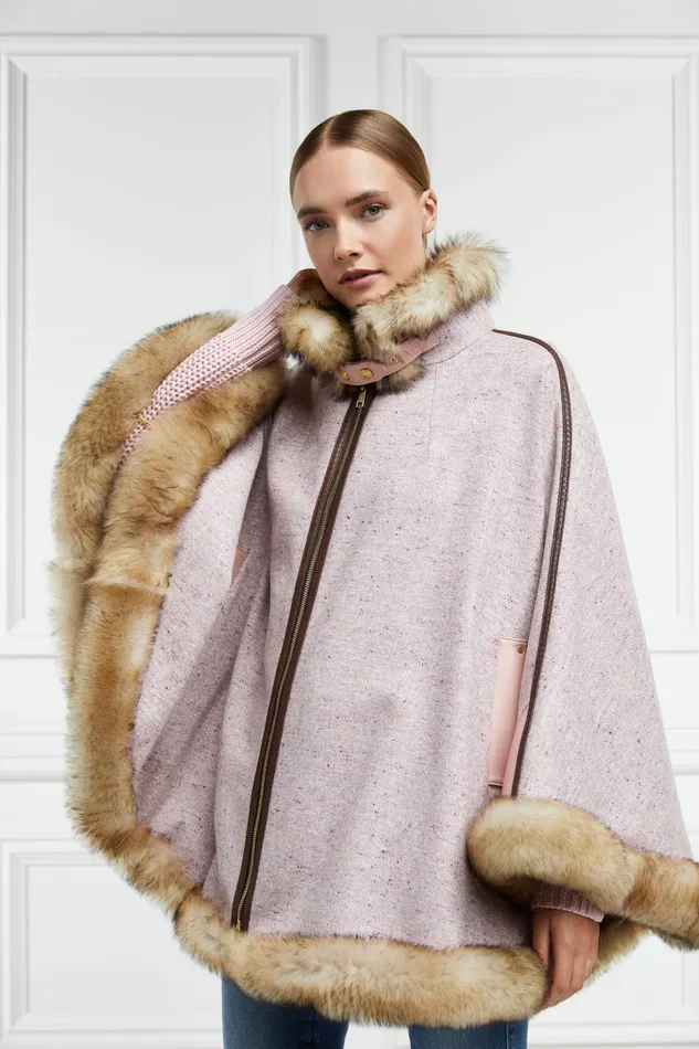 Holland Cooper Gold Label Chiltern Cape Anniversary Pink Women Tailoring