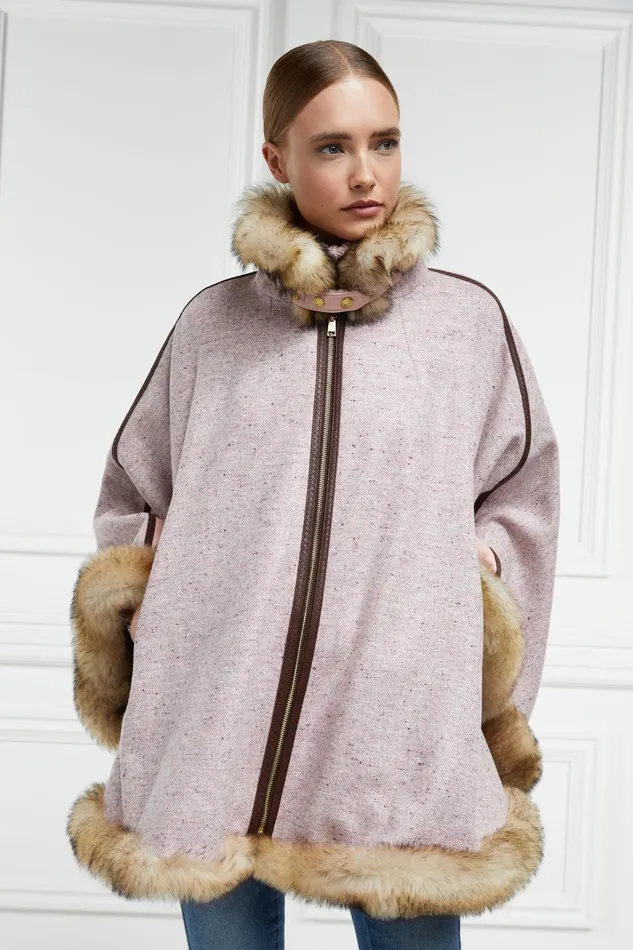 Holland Cooper Gold Label Chiltern Cape Anniversary Pink Women Tailoring